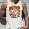 かわいい 柴犬 ラーメン好き おもしろい 日本犬 長袖tシャツ タンクトップ 彼への贈り物