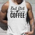 しかし、コーヒー愛好家のための最初のコーヒーカフェイン飲料の見積もり タンクトップ 彼への贈り物