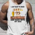 ただビール飲みたい&吊るしw おれのシーズーー タンクトップ 彼への贈り物