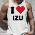アイハート 伊豆ジャパンラブ 日本土産 タンクトップ 彼への贈り物