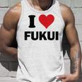 アイハート 福井 日本 愛 日本土産 タンクトップ 彼への贈り物