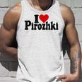 アイラブハートピロシキピロシキ タンクトップ 彼への贈り物