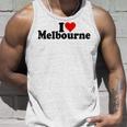 アイラブハートメルボルンオーストラリア タンクトップ 彼への贈り物