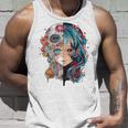 アニメ 漫画 モチーフ カラフル イラスト アニメ タンクトップ 彼への贈り物