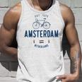 アムステルダム バイク シティ アムステルダム バイクタウン オランダの国旗 タンクトップ 彼への贈り物