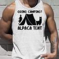 アルパカ キャンプ 恋人 テント キャンパー 行楽 キャンプ アルパカ 長袖tシャツ タンクトップ 彼への贈り物