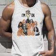 イングリッシュコッカースパニエルがいっぱい タンクトップ 彼への贈り物
