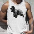 イングリッシュ・コッカー・スパニエル・ブルー・ローン タンクトップ 彼への贈り物