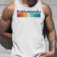 カトマンズ ネパール レトロスタイル ビンテージデザイン タンクトップ 彼への贈り物