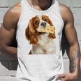 キャバリア・キング・チャールズ・スパニエル・チーズ・ドッグキャバリアー 長袖tシャツ タンクトップ 彼への贈り物