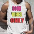 グッド・バイブス・オンリー 長袖tシャツ タンクトップ 彼への贈り物