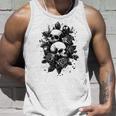 ゴシック フローラル アートワーク ゴス 美的 ローズ オルタナティブ フローラル タンクトップ 彼への贈り物