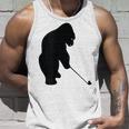 ゴリラゴルフシルエット タンクトップ 彼への贈り物