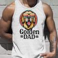 ゴールデンパパヴィンテージゴールデンレトリバー犬のための父親の日 タンクトップ 彼への贈り物