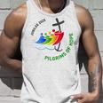 ジュビリー2025 信仰の旅への希望の巡礼者 タンクトップ 彼への贈り物