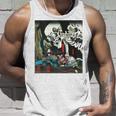 スケルトン 妖怪 歌川 国芳 日本美術 ハロウィン 相馬の古内裏 善知安方忠義伝 バックプリント タンクトップ 彼への贈り物