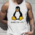 タックスlinuxペンギン-Sudorm-Rfコンピューターサイエンスコンピューター Tux Linux タンクトップ 彼への贈り物