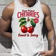 チェリーファーマーズマーケット フレッシュピックチェリー チェリー好き タンクトップ 彼への贈り物
