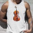 チェロ 楽器 モチーフ アート チェロ タンクトップ 彼への贈り物