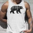 ツキノワグマ 動物愛好家 野生動物 自然 ハイキング ギフト タンクトップ 彼への贈り物