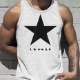 デヴィッド・ボウイ音楽ロックスターロゴ タンクトップ 彼への贈り物