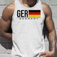 ドイツ 国旗 ドイツ カントリーコード Gerスポーツゲーム アスリート タンクトップ 彼への贈り物