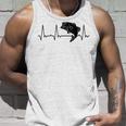 ハートビート魚 タンクトップ 彼への贈り物
