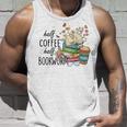 ハーフコーヒー ハーフブックワーム 読書本 コーヒーカップ タンクトップ 彼への贈り物