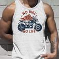 バイク 面白tシャツ No Bike No Life メンズ オートバイ モーターサイクル おもしろ ツーリング 服 タンクトップ 彼への贈り物