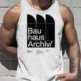バウハウスアーカイブ – モダニストベルリンデザイン タンクトップ 彼への贈り物