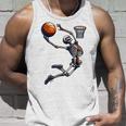 バスケットボール スケルトン ハロウィン 男性 男の子 バスケットボール ハロウィン タンクトップ 彼への贈り物