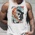 ビンテージ グラフィティ 錦鯉 魚 鯉 長袖tシャツ タンクトップ 彼への贈り物