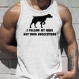 ブリタニー・スパニエル 私はあなたの提案ではなく私の鼻に従います タンクトップ 彼への贈り物