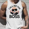 ベイビー・ボス「コール・ミー・ボス」ライク・ア・ボス・キッズ タンクトップ 彼への贈り物