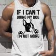 ボストンテリア 犬を連れてこられないなら行かない タンクトップ 彼への贈り物