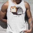 ボンレス犬とボンレス猫 参上 タンクトップ 彼への贈り物