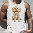マルチプー犬モチーフペットイラストマルチプー タンクトップ 彼への贈り物