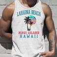 ラハイナ ビーチ マウイ ハワイ ビーチ ヤシの木 夏 ハワイアン タンクトップ 彼への贈り物