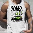 メンズ ラリーレース 父 ファニー ラリーカー レーシング お父さん タンクトップ 彼への贈り物