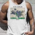 ヴァン・ゴッホ アイリス 印象派 アート絵画 ヴィンセント・ヴァン・ゴッホ タンクトップ 彼への贈り物