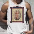 ヴィンテージ 人間の脳 解剖図 タンクトップ 彼への贈り物