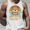 ヴィンテージ 面白い Baby Doge Millionaire Miner Baby Doge 長袖tシャツ タンクトップ 彼への贈り物