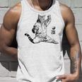 太極拳 猫 格闘技 面白い 猫 格闘 タンクトップ 彼への贈り物