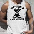 幸せはミニシュナウザー 長袖tシャツ タンクトップ 彼への贈り物