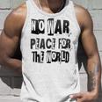 戦争禁止、平和、反戦、戦争禁止 タンクトップ 彼への贈り物