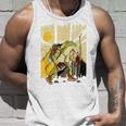 楽しいカエル ハイキングと登山愛好家 タンクトップ 彼への贈り物