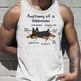 犬の解剖学ドーベルマン犬 長袖tシャツ タンクトップ 彼への贈り物