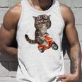 猫 ねこ バイク タンクトップ 彼への贈り物