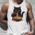 猫 ラーメン グラフィック 日本語 カワイイ アニメ 面白い ラーメン 猫 長袖tシャツ タンクトップ 彼への贈り物