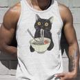 猫 ラーメン 麺 和 ラーメン かわいい 猫 タンクトップ 彼への贈り物
